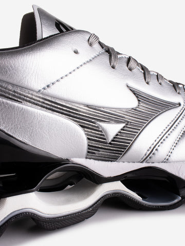 MIZUNO Wave Prophecy Morelia Neo argento argento
