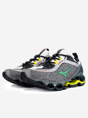 MIZUNO Wave Prophecy 13.2 'Quiet Shade Vibrant Green' Grigio verde