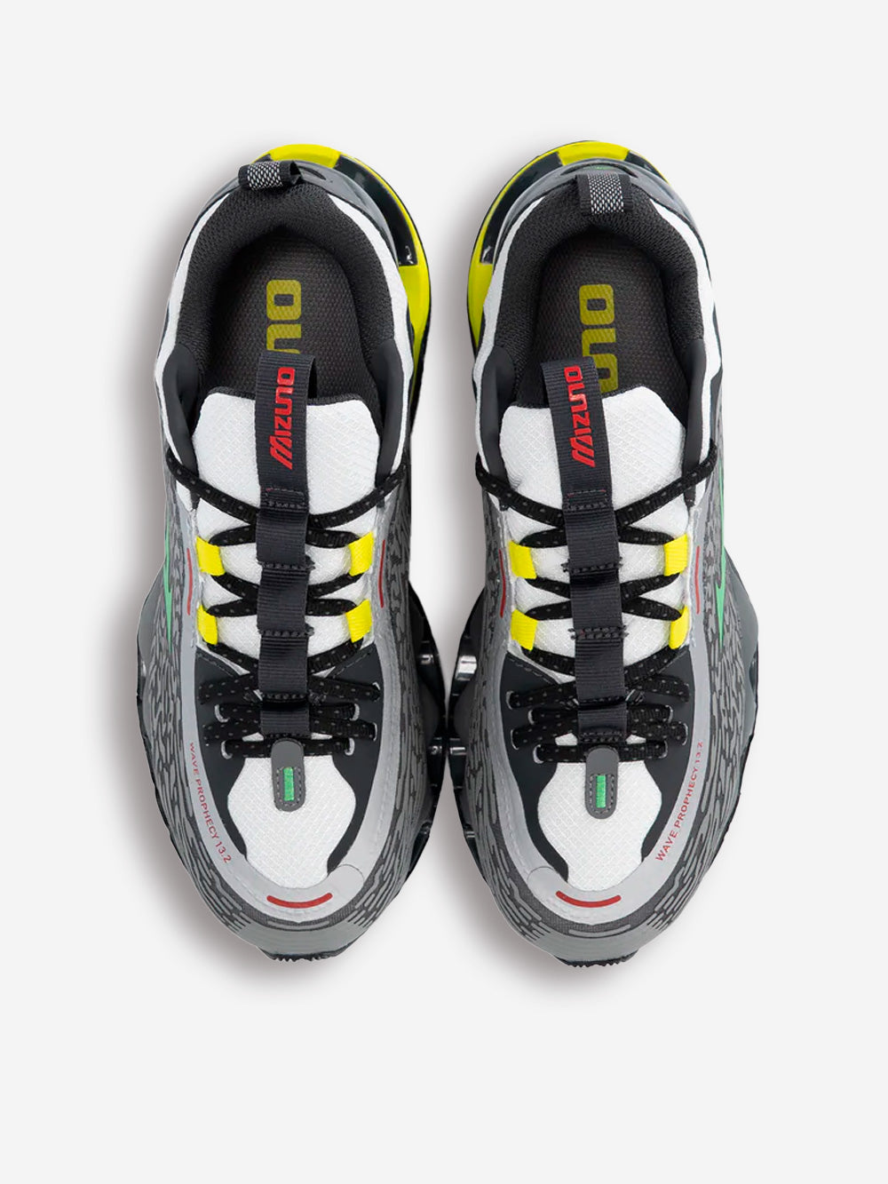 MIZUNO Wave Prophecy 13.2 'Quiet Shade Vibrant Green' Grigio verde Urbanstaroma