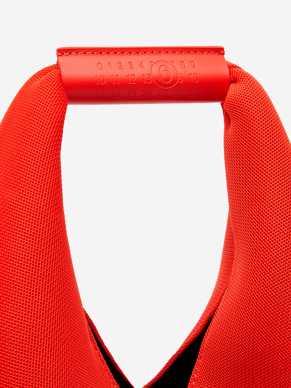 MM6 MAISON MARGIELA Borsa a mano Japanese classic small in mesh rosso Rosso Urbanstaroma