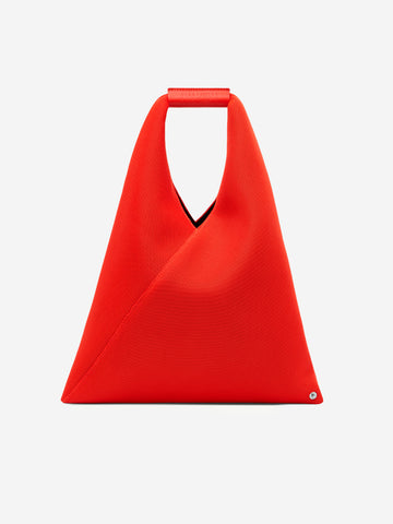 MM6 MAISON MARGIELA Borsa a mano Japanese classic small in mesh rosso Rosso