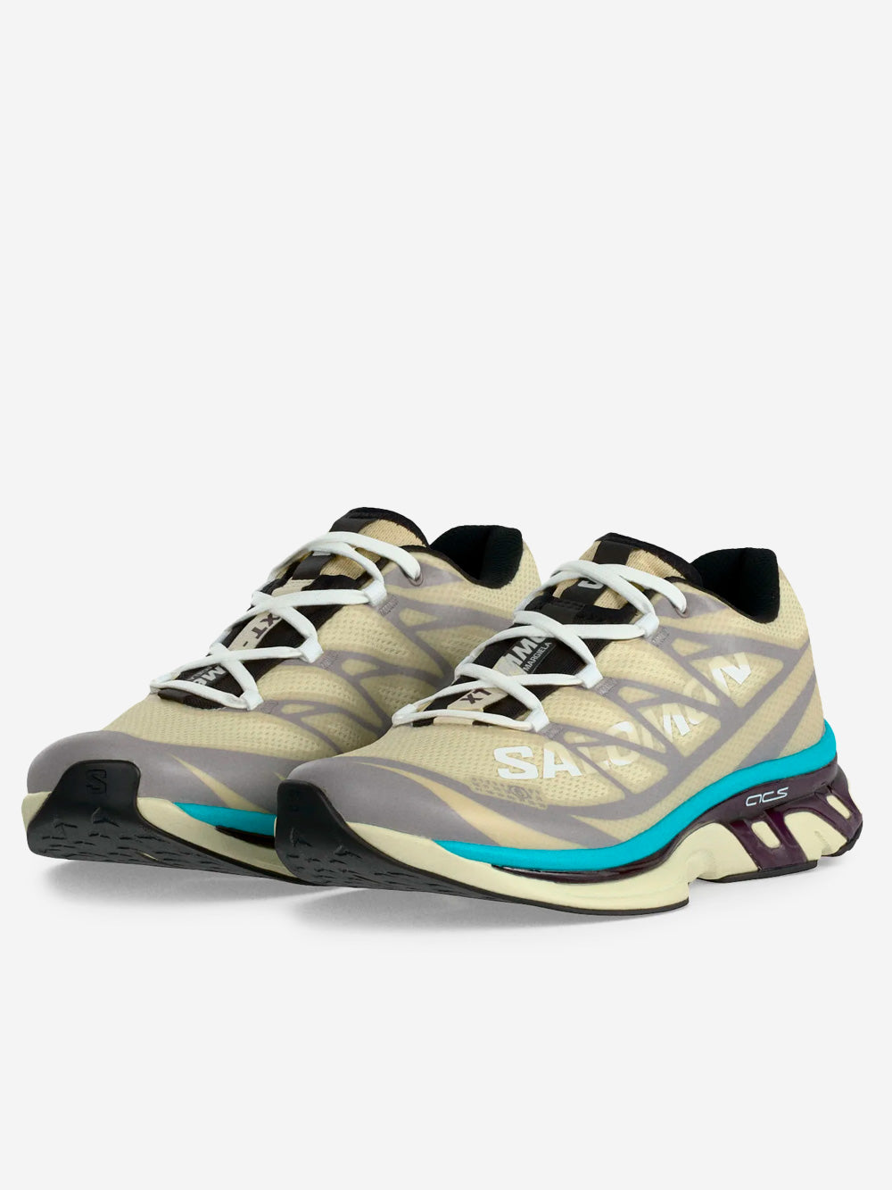 MM6 MAISON MARGIELA MM6 x Salomon XT 'Asparagus Green' con blu Beige Urbanstaroma