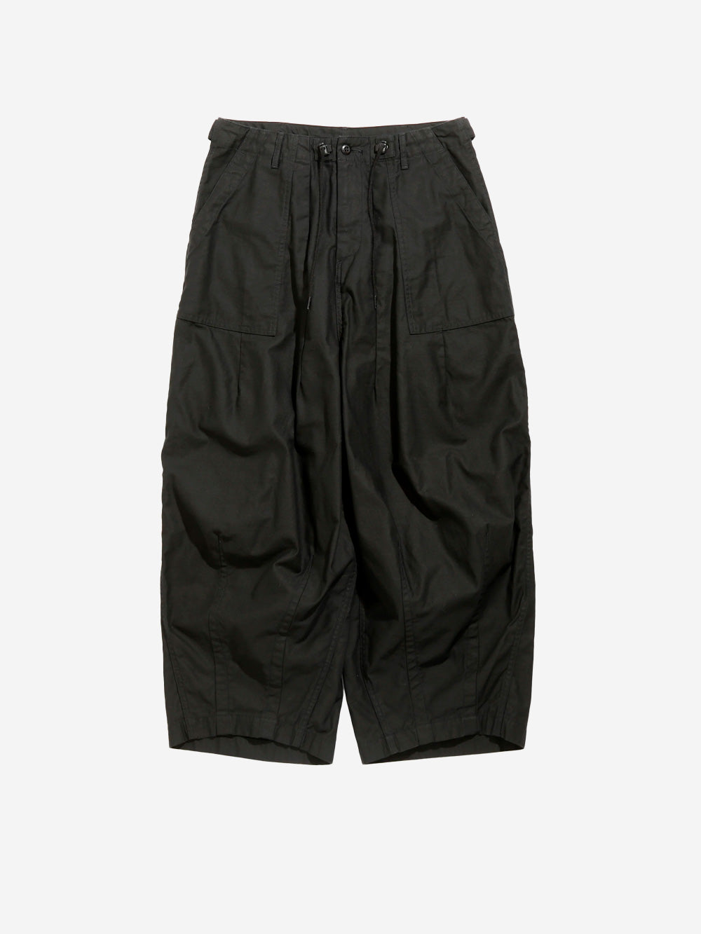 NEEDLES Pantaloni HD Fatigue balloon neri Nero Urbanstaroma