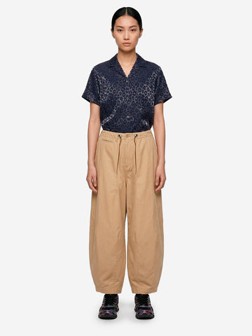 Pantalones militares HD en sarga de algodón beige