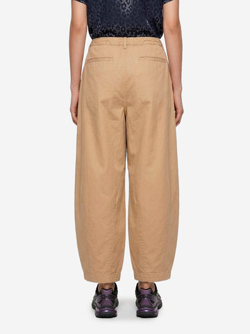 Pantalones militares HD en sarga de algodón beige