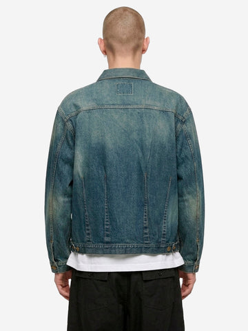 Chaqueta vaquera índigo con metraje