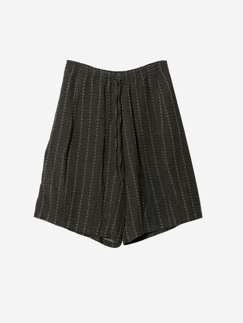 NEEDLES Shorts HD in misto cupro con jacquard ratine grigio Urbanstaroma
