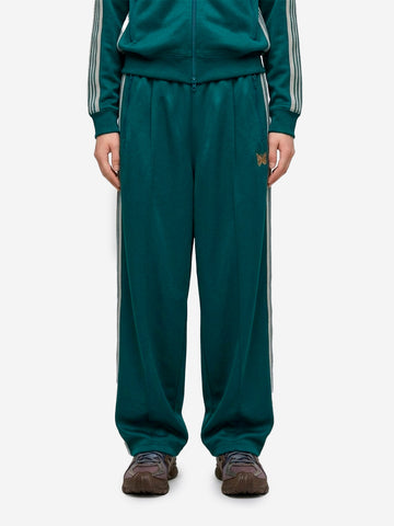 H.D. Track Pant verde tejido sintético liso