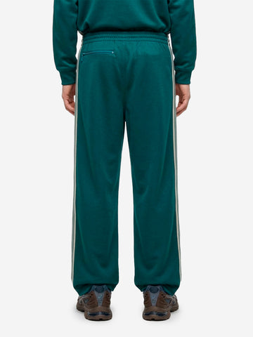 H.D. Track Pant verde tejido sintético liso