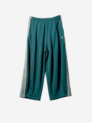 H.D. Track Pant verde tejido sintético liso
