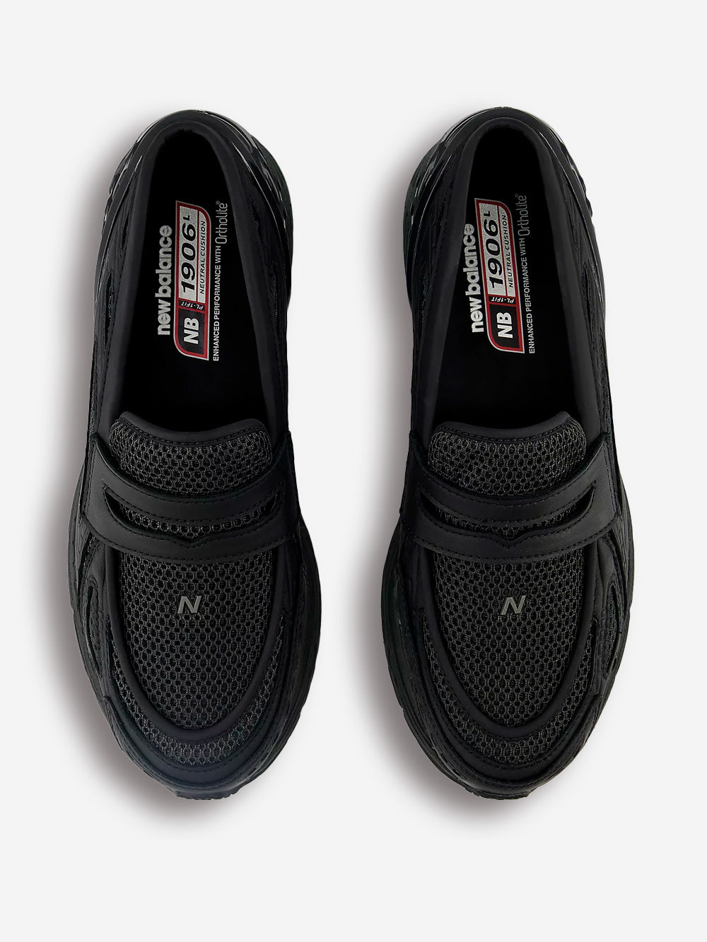 NEW BALANCE 1906L scarpe loafers nere Nero Urbanstaroma