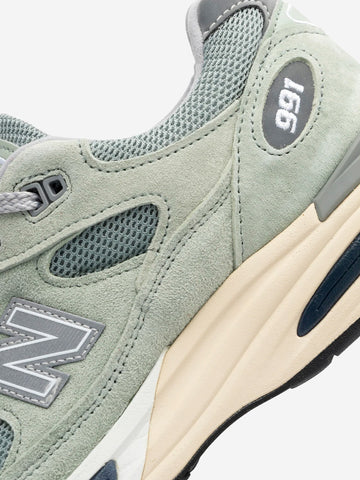 NEW BALANCE Made in UK 991v2 'Sea Glass' Salvia