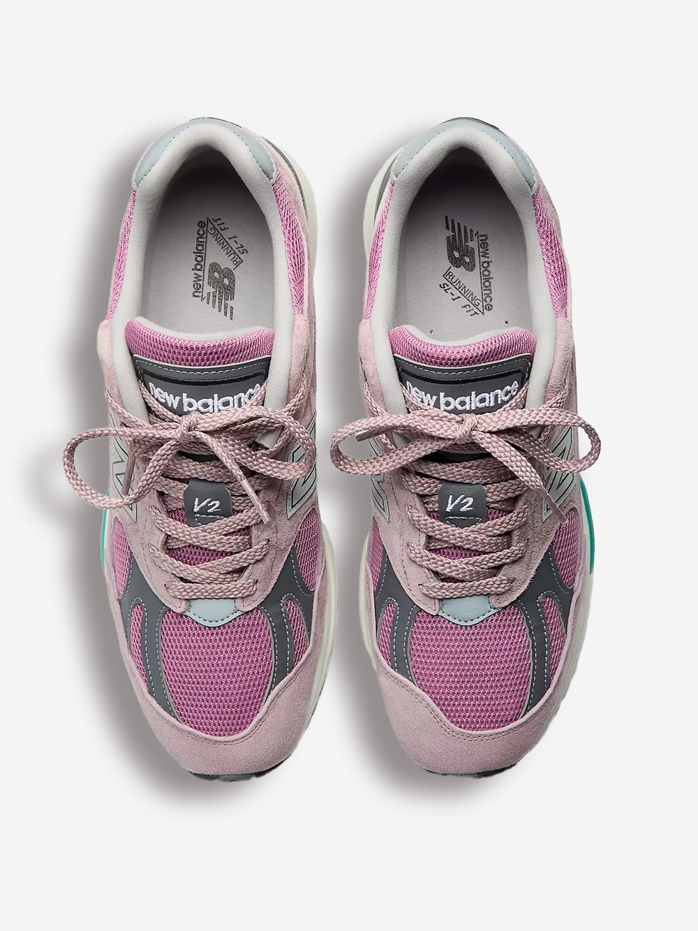 NEW BALANCE Made in UK 991v2 'Smoked Pearl' rosa Rosa Urbanstaroma