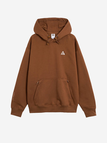 NIKE ACG ACG Felpa pullover marrone Therma Fit con cappuccio Marrone