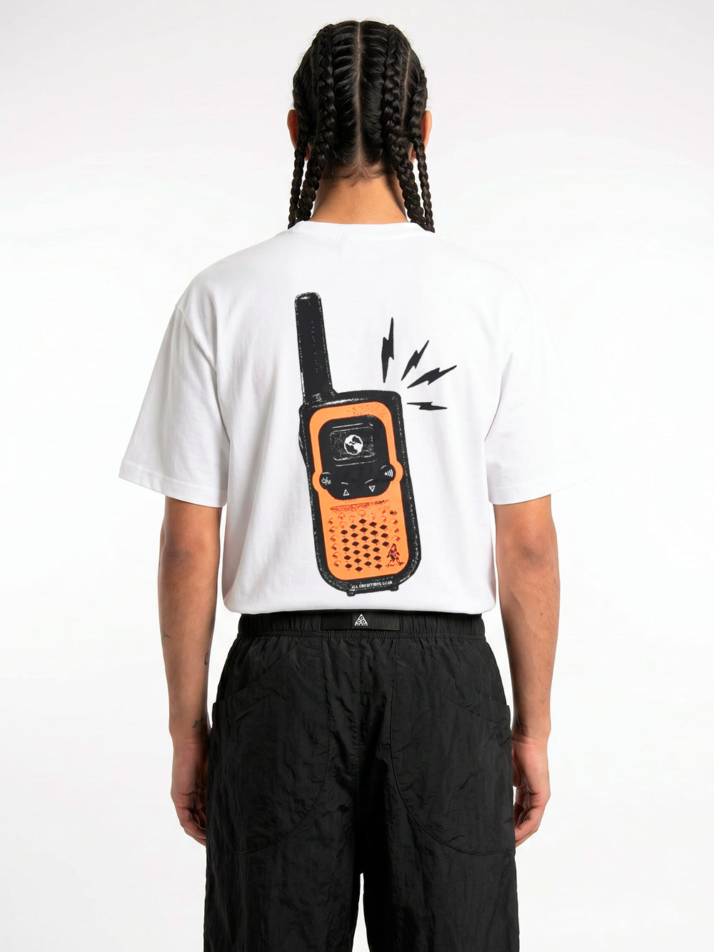 NIKE ACG ACG T-shirt bianca Dri-FIT con grafica walkie-talkie Bianco Urbanstaroma