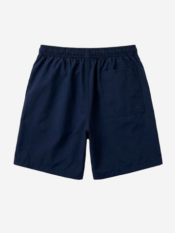 NIKE Shorts blu Club con Swoosh Blu scuro