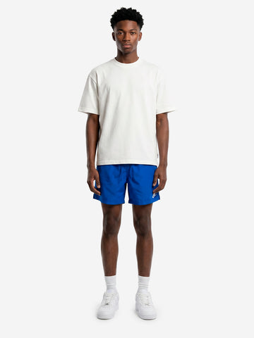 NIKE Shorts blu reale Club con Swoosh Royal