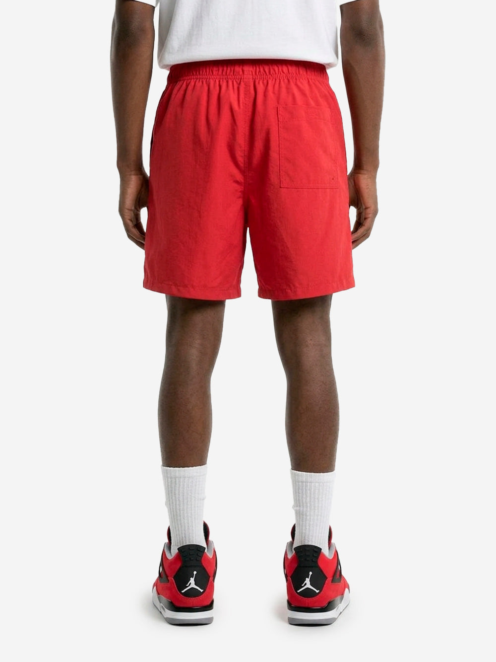 NIKE Shorts rossi Club con Swoosh Rosso Urbanstaroma