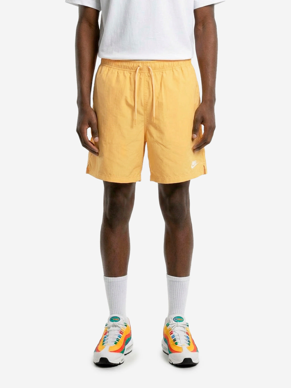 NIKE Shorts gialli Club con Swoosh Giallo Urbanstaroma