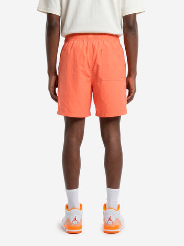 NIKE Shorts arancioni Club con Swoosh arancione