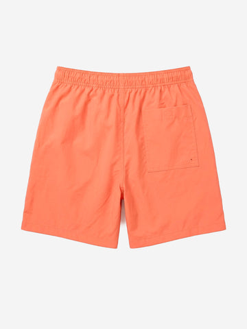 NIKE Shorts arancioni Club con Swoosh arancione