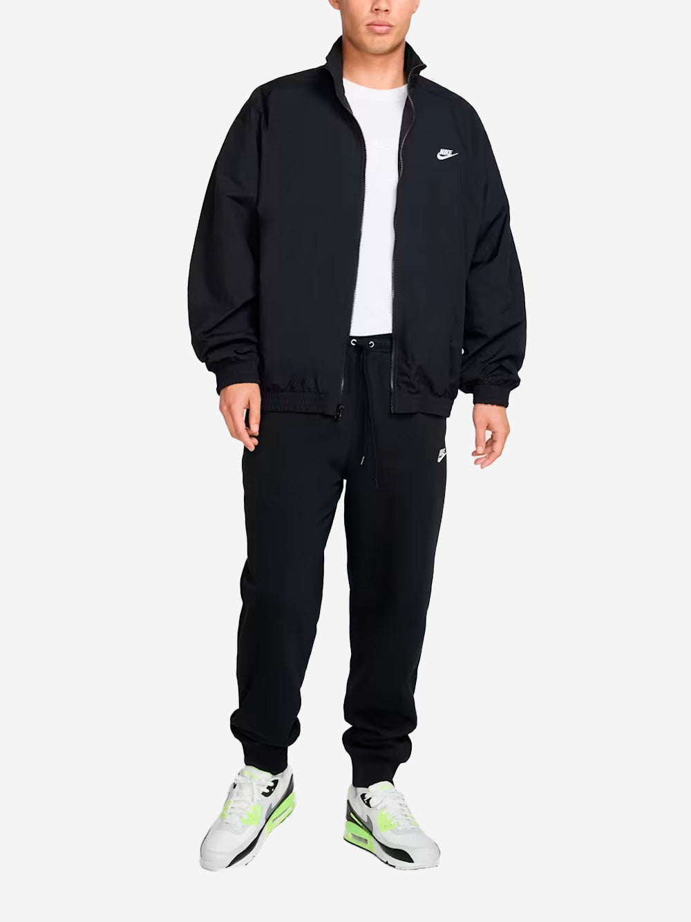 NIKE Pantaloni jogger con Swoosh Nero Urbanstaroma