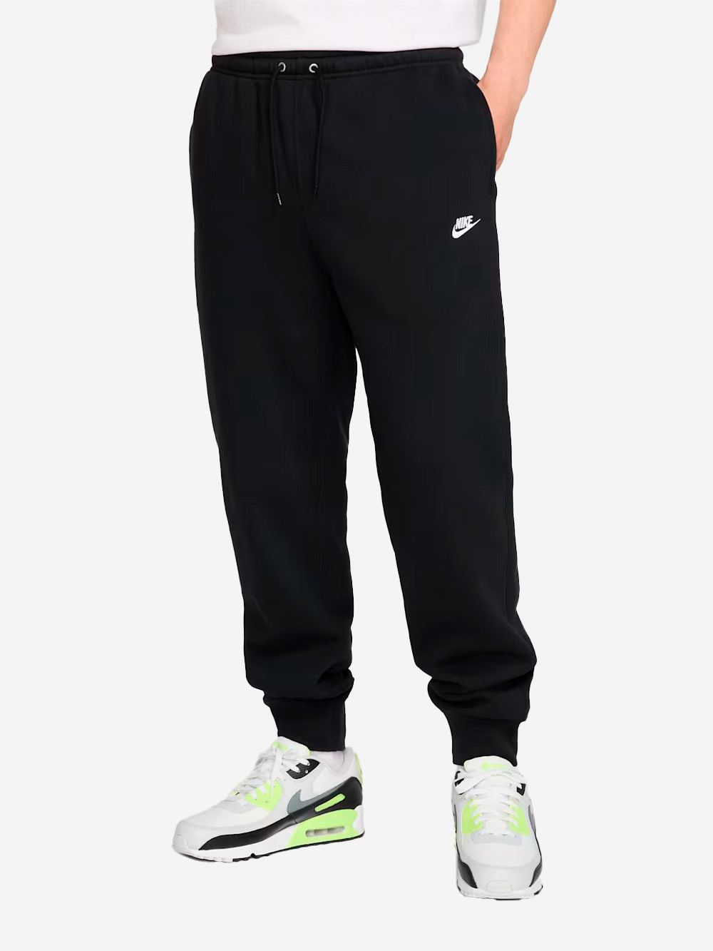 NIKE Pantaloni jogger con Swoosh Nero Urbanstaroma