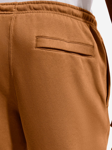 NIKE Pantaloni jogger marrone chiaro con Swoosh marrone