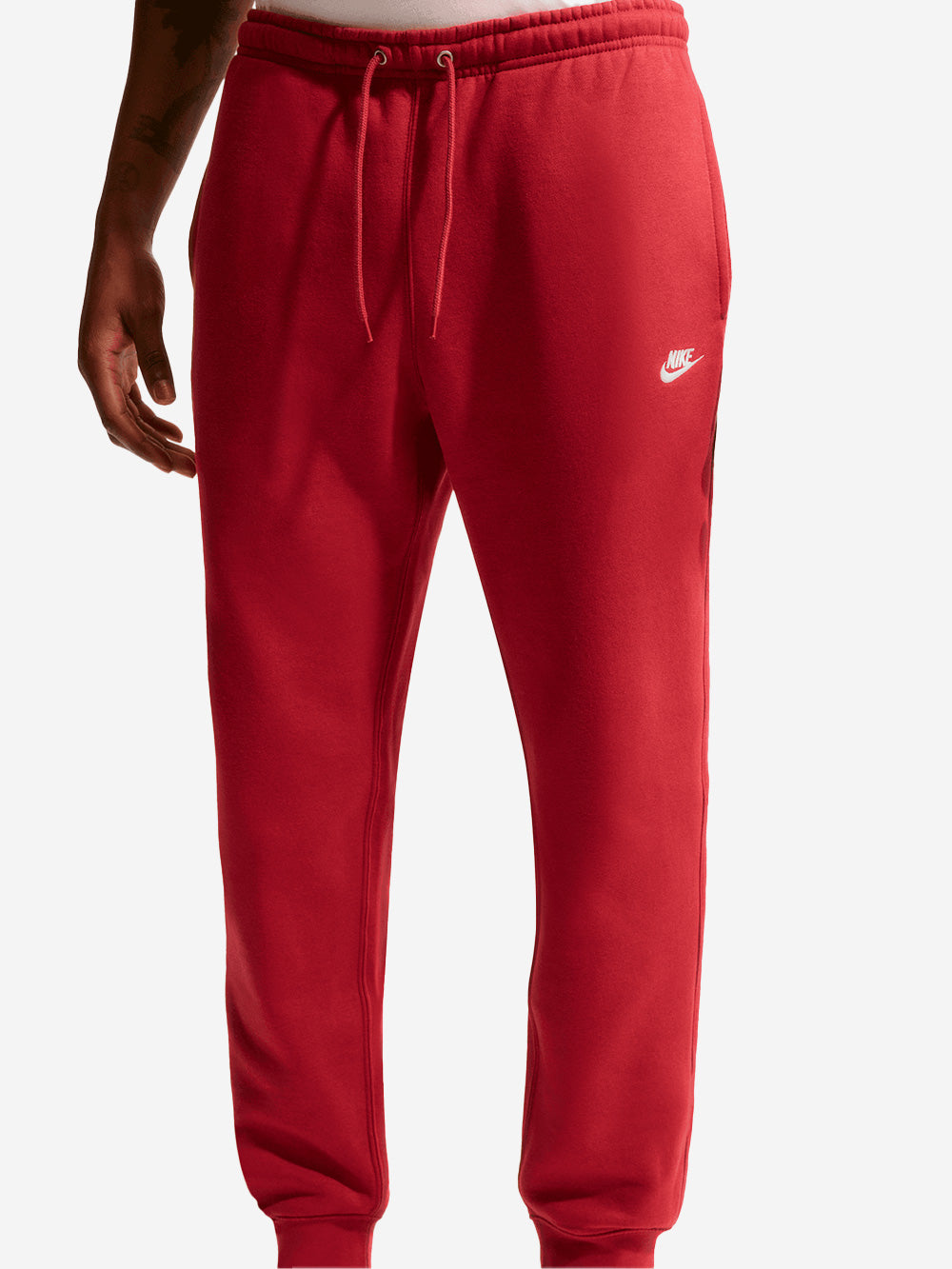 NIKE Pantaloni jogger rossi con Swoosh Rosso Urbanstaroma