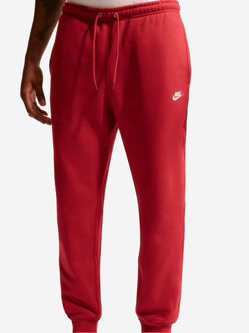 NIKE Pantaloni jogger rossi con Swoosh Rosso