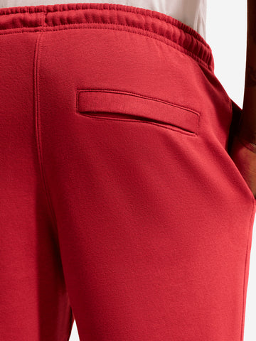 NIKE Pantaloni jogger rossi con Swoosh Rosso