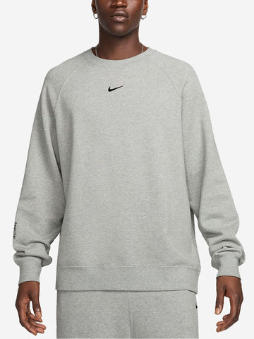 NIKE x Drake NOCTA Maglia a girocollo fleece grigia Grigio