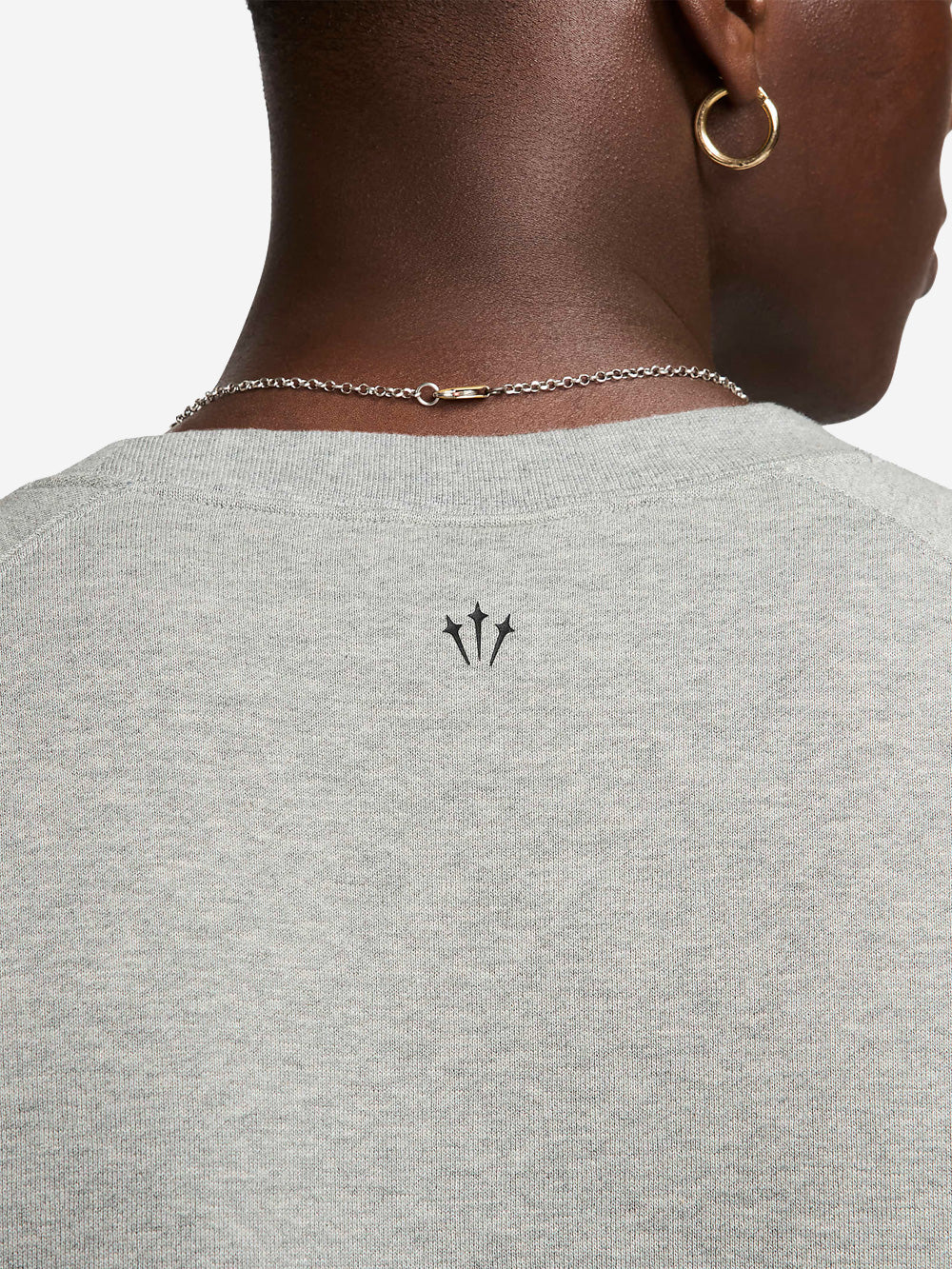 NIKE x Drake NOCTA Maglia a girocollo fleece grigia Grigio Urbanstaroma