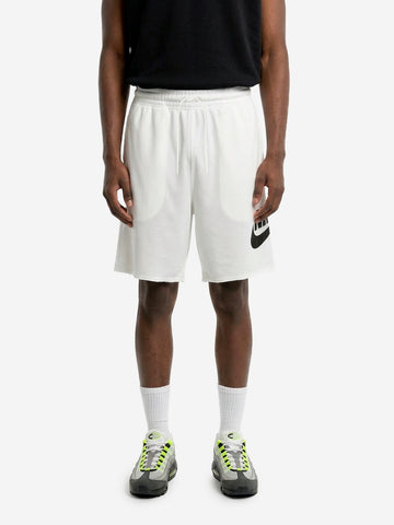 NIKE Shorts bianchi in French Terry Bianco