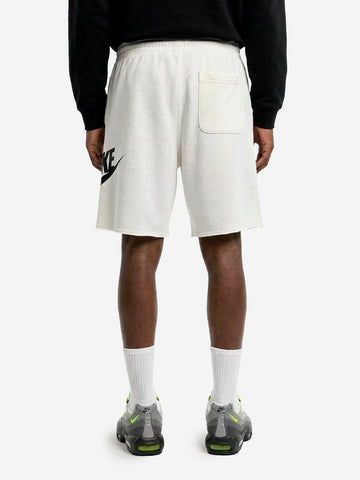 NIKE Shorts bianchi in French Terry Bianco