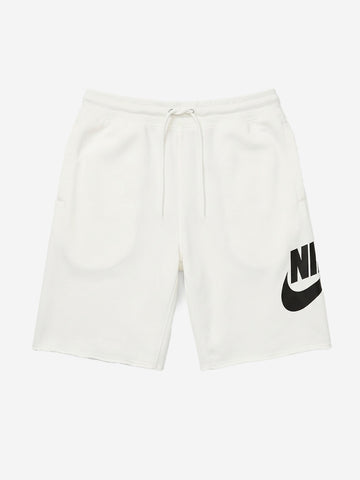 NIKE Shorts bianchi in French Terry Bianco