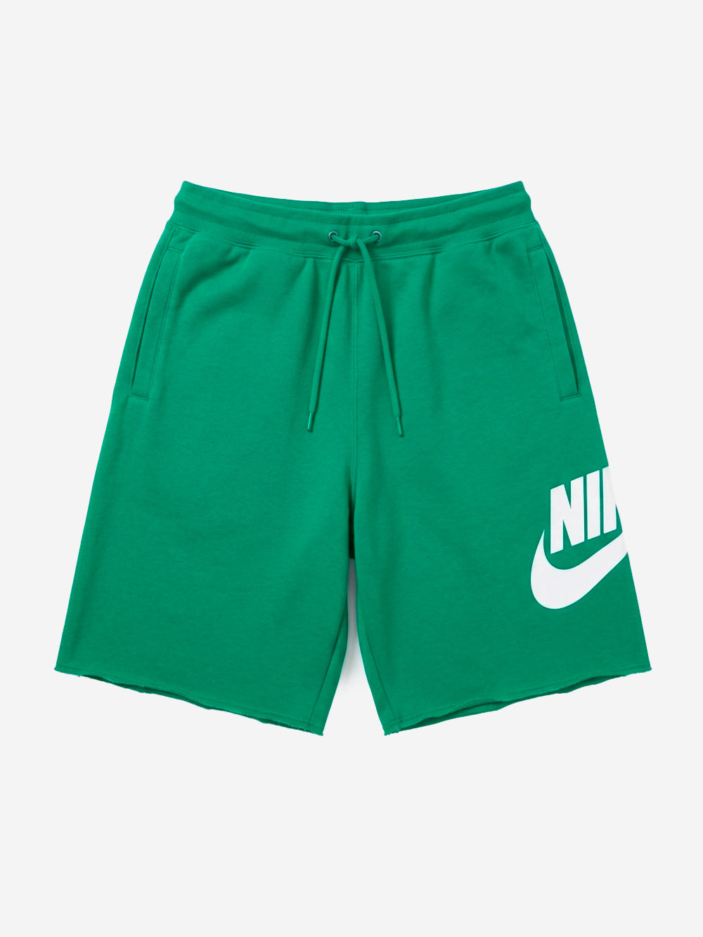 NIKE Shorts verdi in French Terry Verde Urbanstaroma