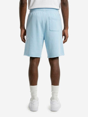 NIKE Shorts celesti in French Terry Celeste