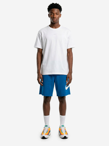 NIKE Shorts blu in French Terry Celeste