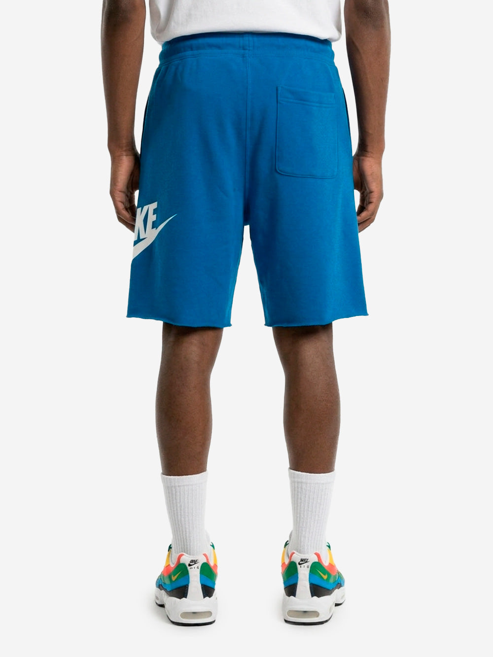 NIKE Shorts blu in French Terry Celeste Urbanstaroma