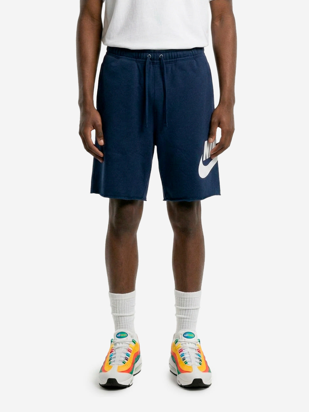 NIKE Shorts blu navy in French Terry Blu Urbanstaroma