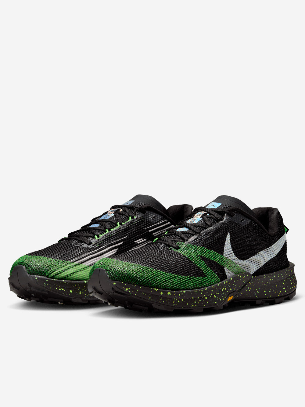 NIKE Kiger 10 'Black Volt Ice' trail running Nero verde Urbanstaroma