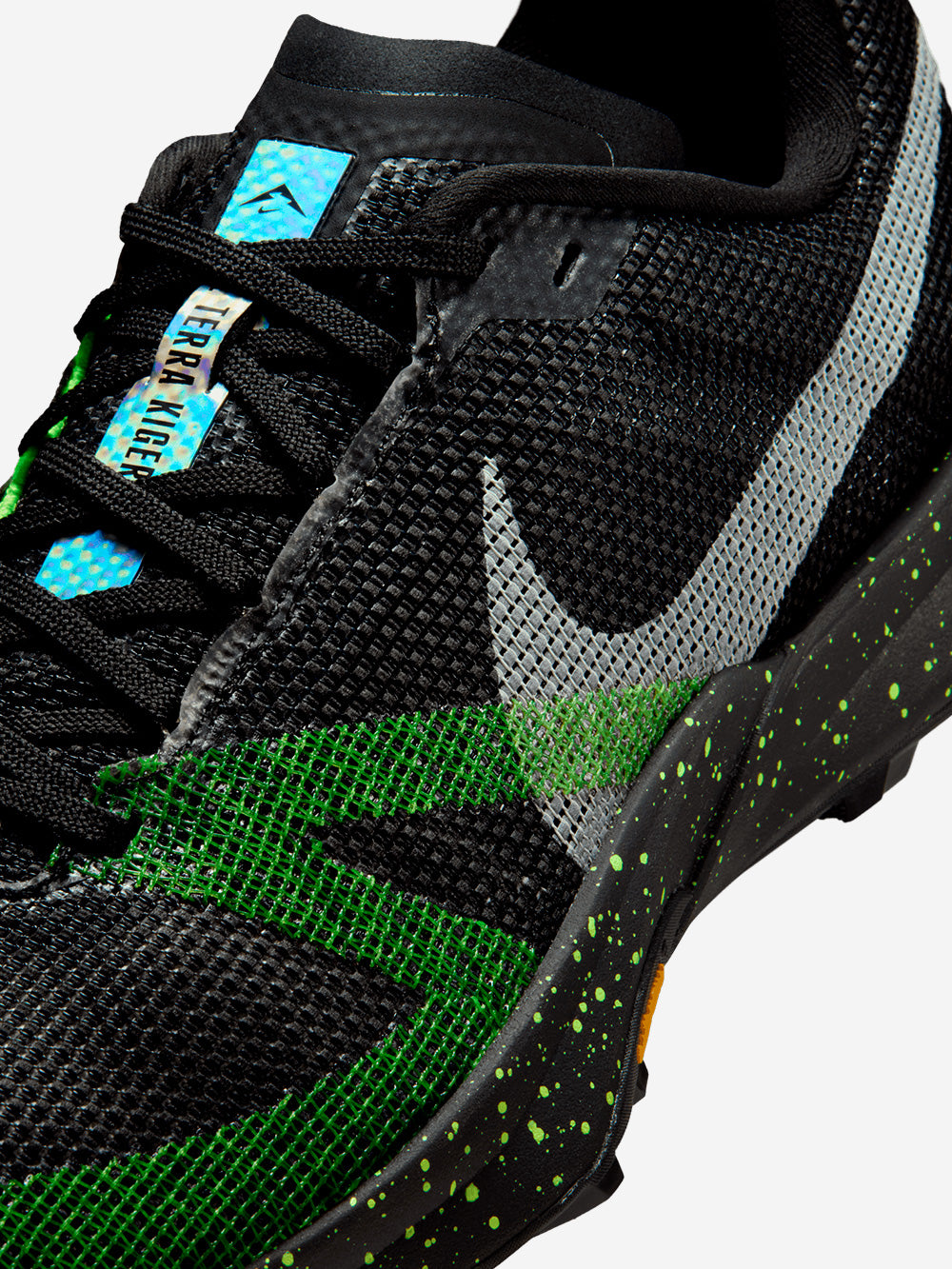 NIKE Kiger 10 'Black Volt Ice' trail running Nero verde Urbanstaroma