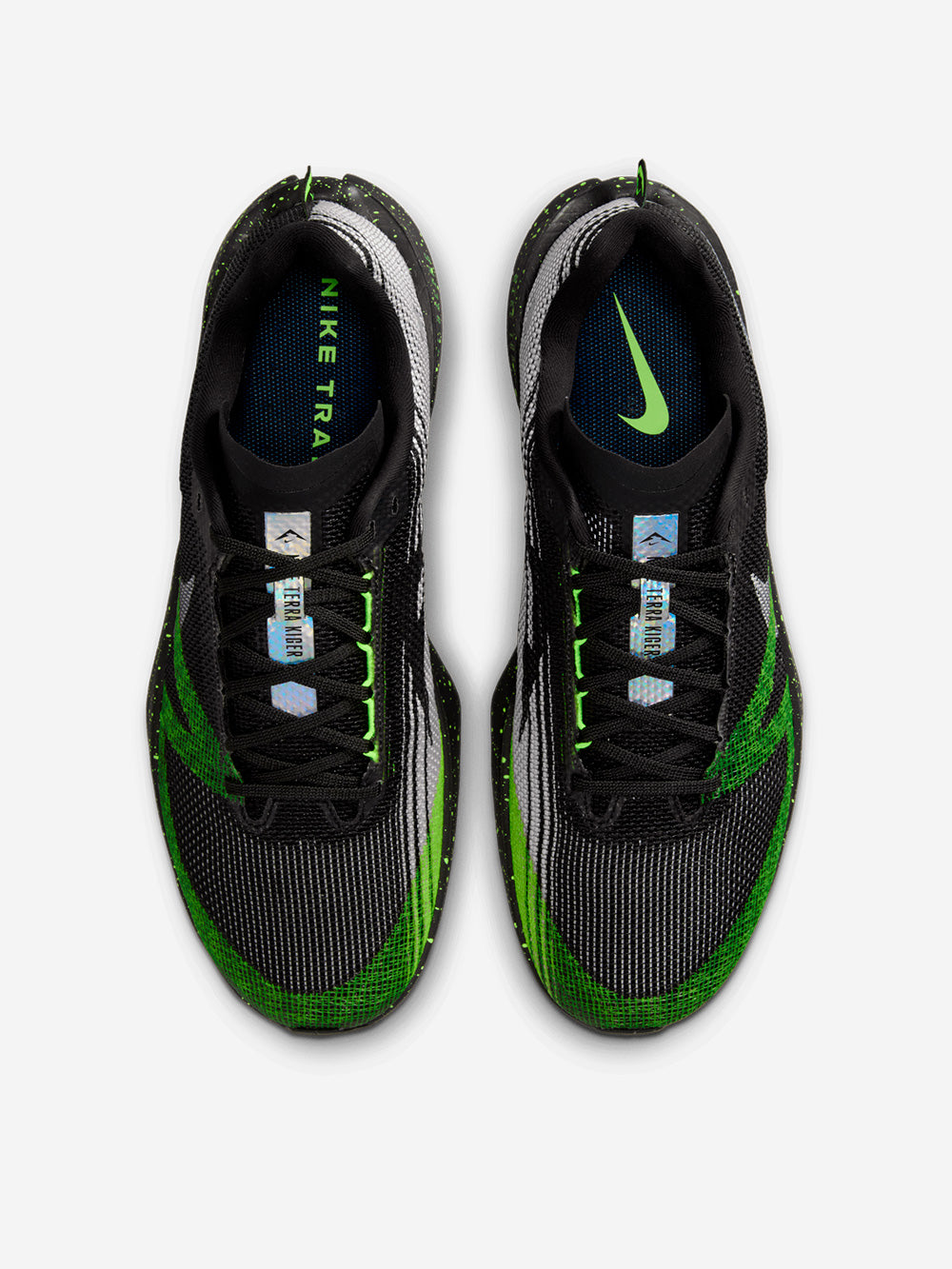 NIKE Kiger 10 'Black Volt Ice' trail running Nero verde Urbanstaroma