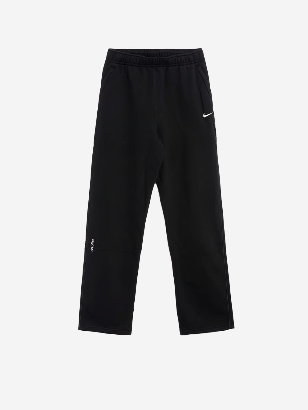 NIKE x Drake Pantaloni tuta con bordo aperto CS NOCTA Nero Urbanstaroma