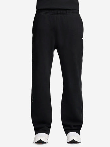NIKE x Drake Pantaloni tuta con bordo aperto CS NOCTA Nero