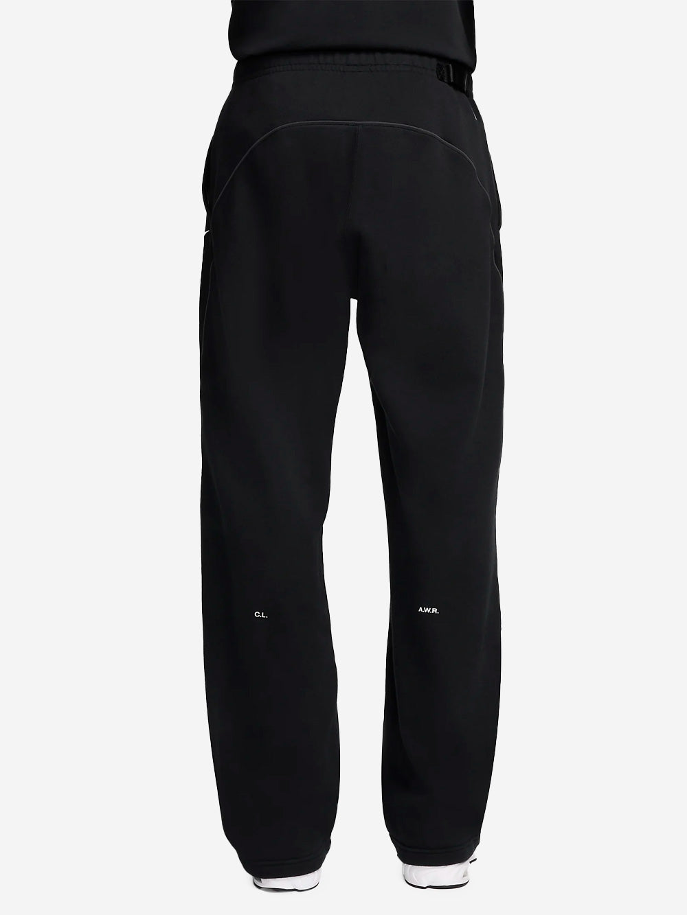 NIKE x Drake Pantaloni tuta con bordo aperto CS NOCTA Nero Urbanstaroma