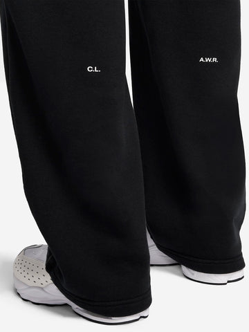 NIKE x Drake Pantaloni tuta con bordo aperto CS NOCTA Nero