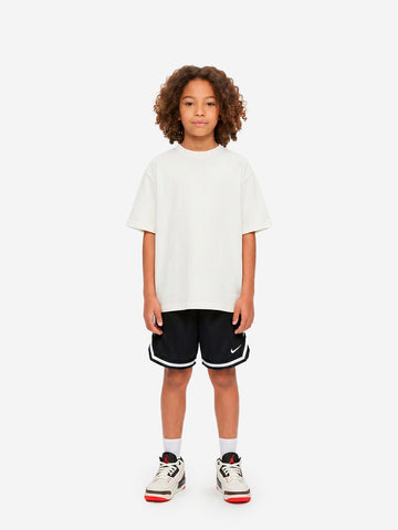NIKE Shorts da basket neri con swoosh Nero