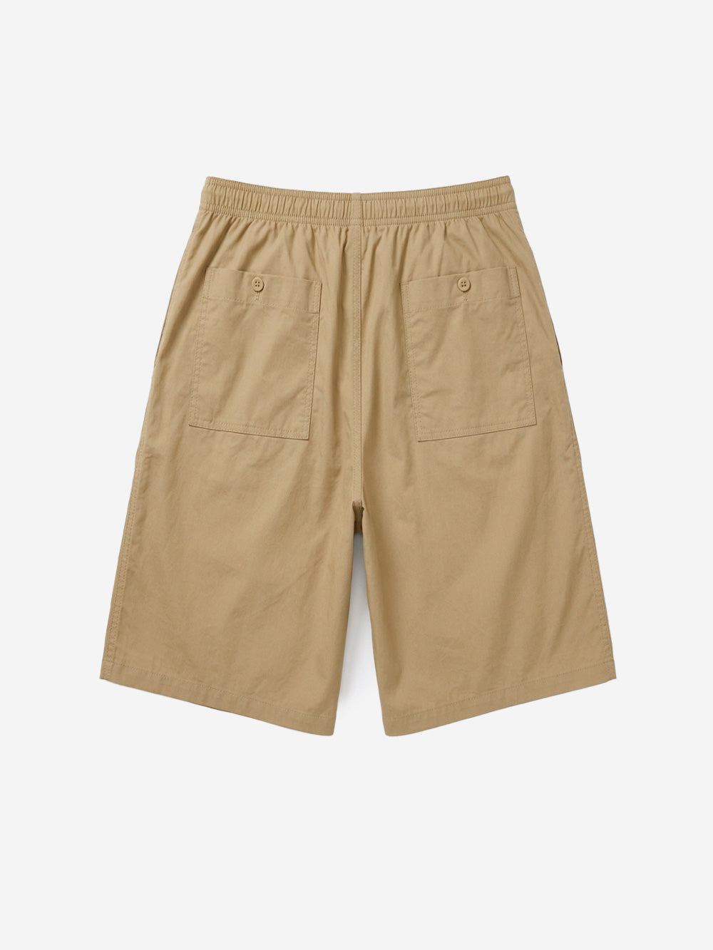 NIKE Shorts oversize beige pleated con Swoosh Beige Urbanstaroma